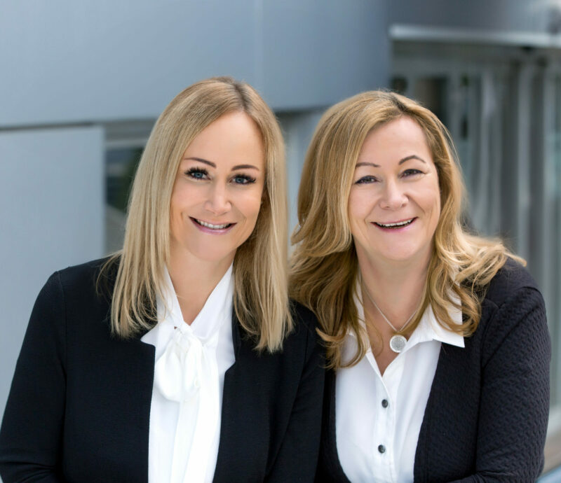 Jennifer Dollinger und Susanne Bauer